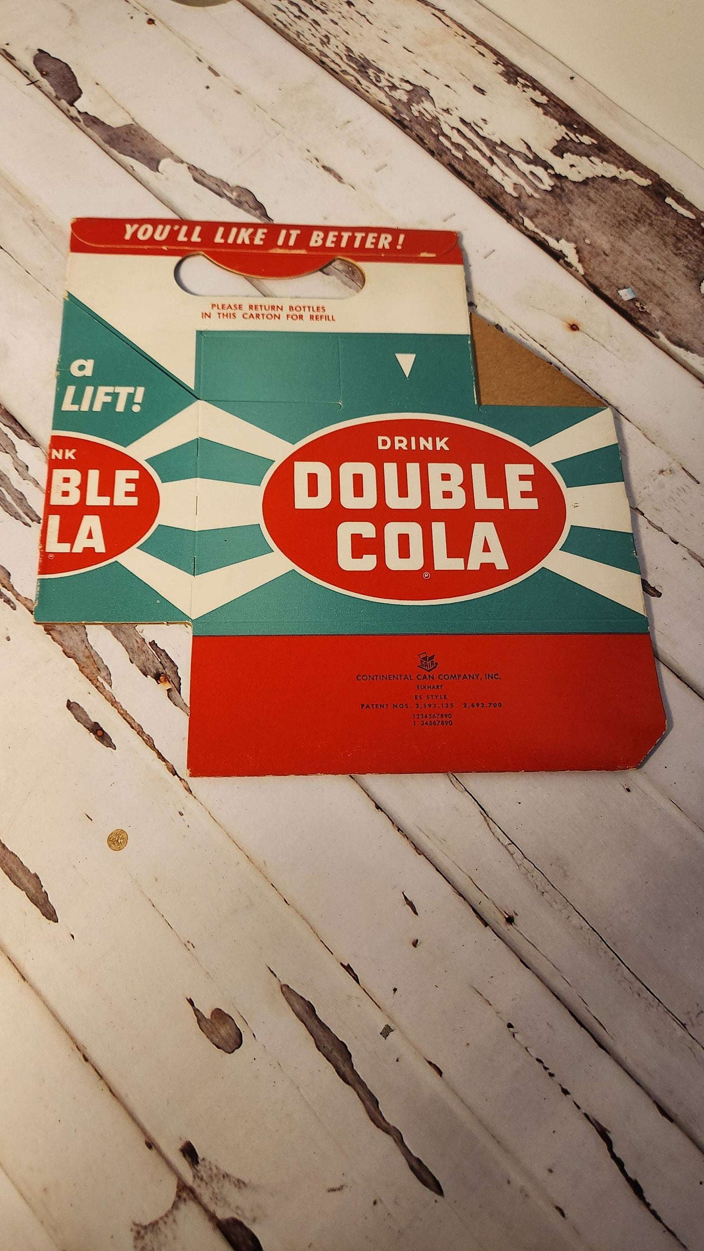 Bring back the good times with this double cola collector six pack anRelive the nostalgia of the classic Double Cola with this amazing collector set!This set includes a porcelain Double Cola sign, six Double Cola bottles, and a DoubleChas Vintage Shopdouble cola collector