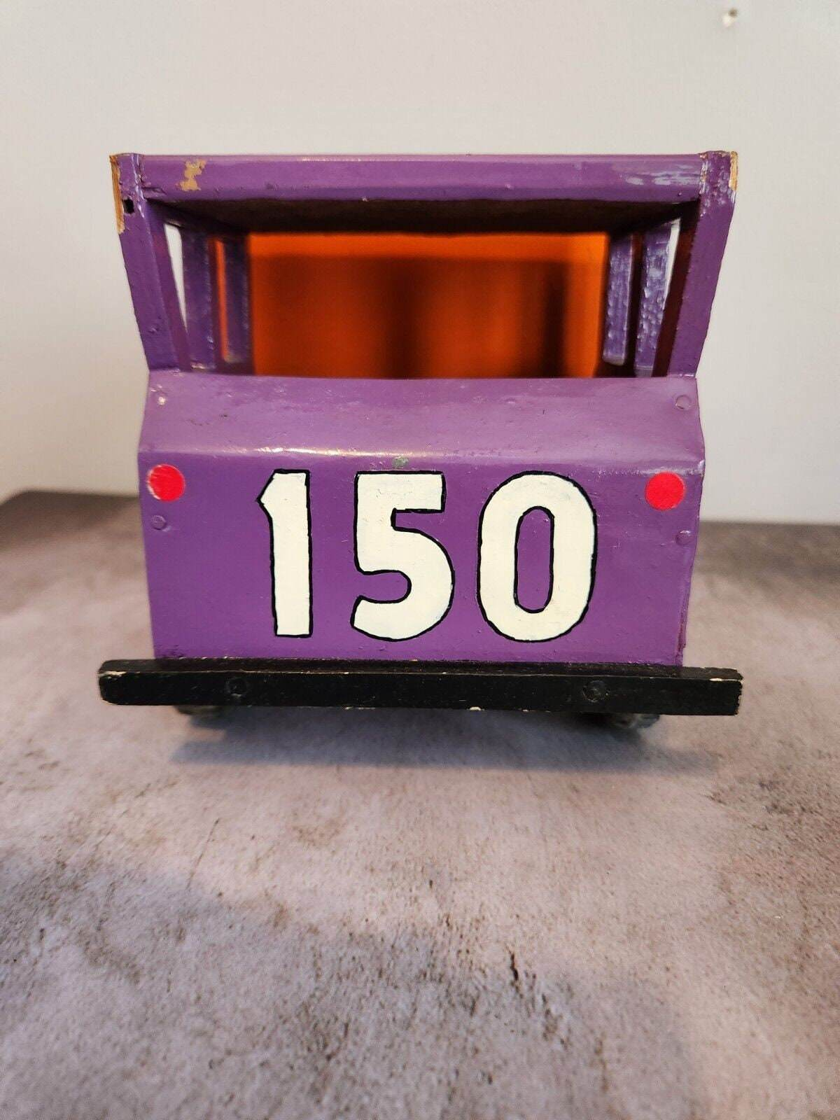 Vintage hand made wood and metal dump truck from 1966This vintage dump truck is a unique find for any collector or lover of handcrafted toys. Made of wood and metal, this truck was hand made in Canada in 1966. It is reChas Vintage ShopVintage hand made wood