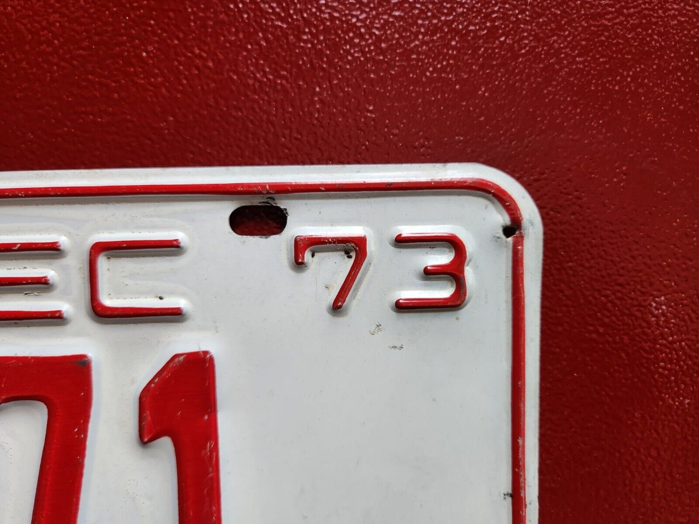 1973 quebec licence plate quebec vintage licence plate low numberQuebec 1973 licence plate, vintage and low-numbered, perfect for collectors and car enthusiasts. Made in Canada, this piece of automobilia is a rare find and a greatChas Vintage Shop1973 quebec licence plate quebec vintage licence plate low number