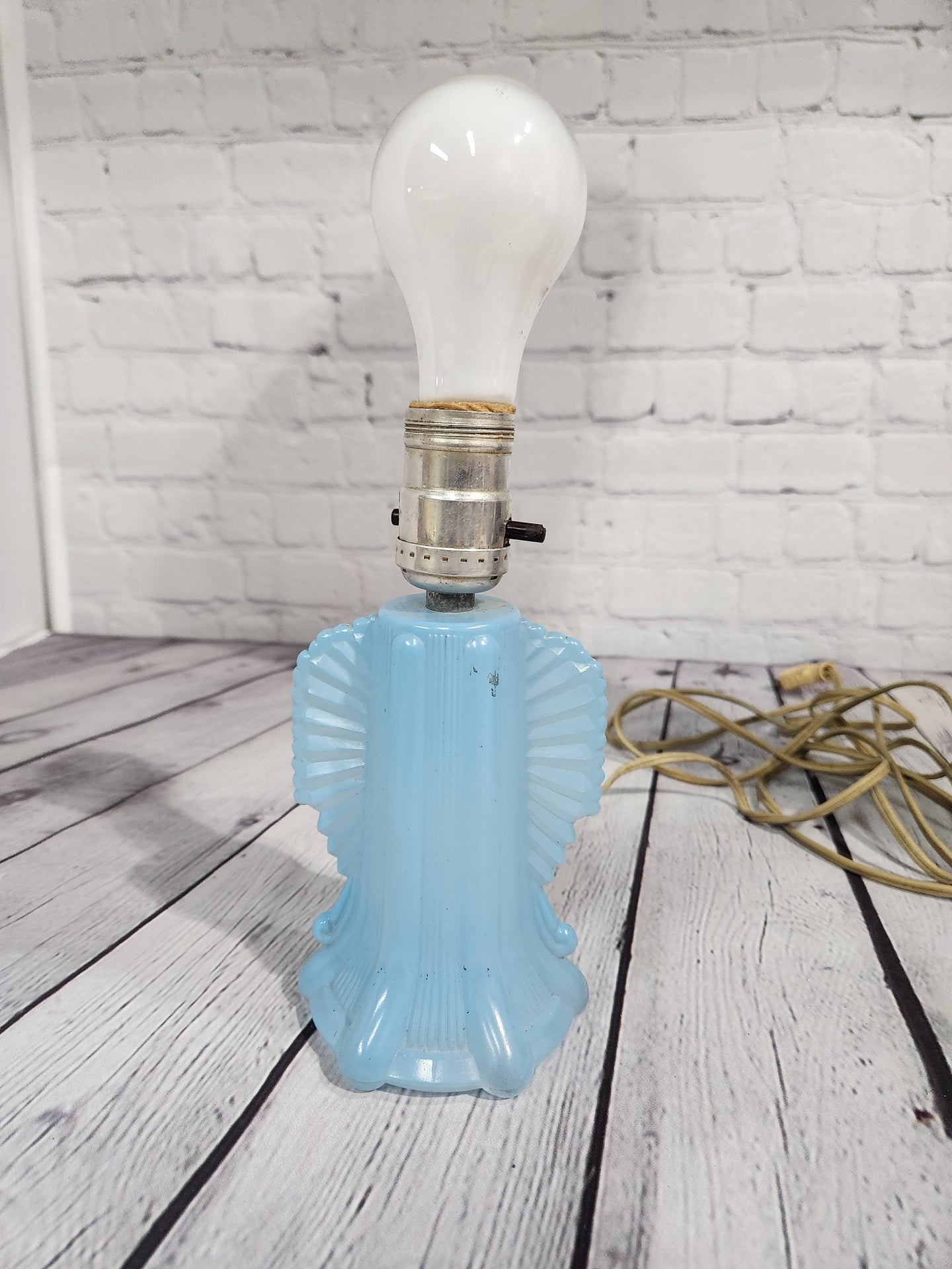 3 art deco lamps art deco blue ribbon glass bed lamp + angel blue glArt Deco bundle of 3 blue glass lamps VTG art deco lamp ART DECO set of 3 blueglass lamp 1930'S lamp art deco lamp 1940's art deco lampThese very cute blue glass lamChas Vintage Shop3 art deco lamps art deco blue ribbon glass bed lamp + angel blue glass lamp dancing couple blue glass 1930'