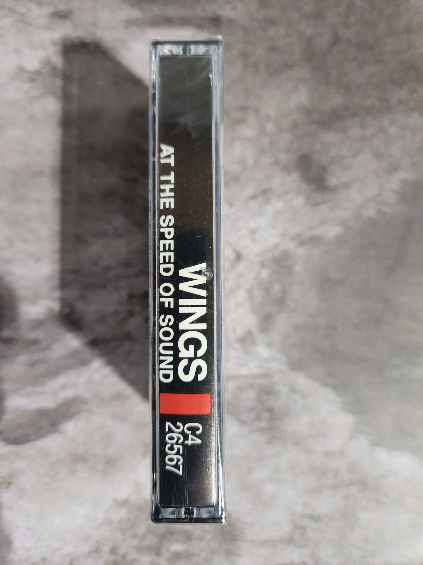 New and sealed paul mccartney wings at the speed of sound cassette blPaul McCartney, Wings at the speed of sound NEW SEALED cassette !Black Label editionTrack list :Let 'Em In
The Note You Never Wrote
She's My Baby
Beware My Love
WinoChas Vintage Shopsealed paul mccartney wings