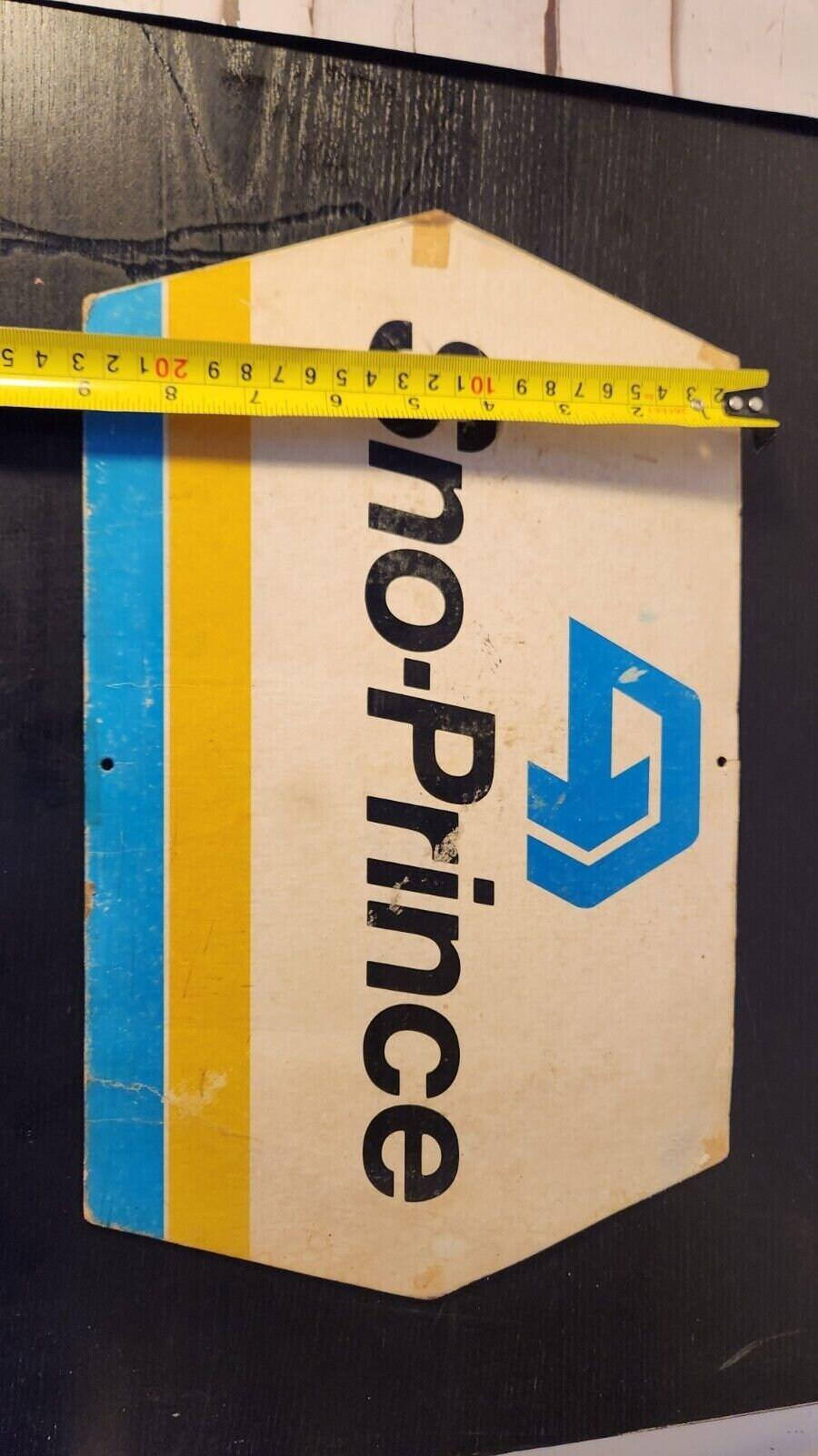 1970's sno prince vintage cardboard dealer sign vintage snowmobile deThis vintage cardboard dealer sign from the 1970s features the iconic Sno Prince logo and is a must-have for collectors of gas and oil memorabilia. The multi-coloredChas Vintage Shopsno prince vintage cardboard dealer sign vintage snowmobile dealer sign