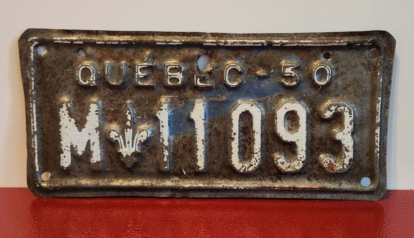 1950 quebec licence plate 1950 Quebec snowmobile licence plate vintagVintage 1950 rare Quebec Motorcycle licence plate, perfect for collectors of automobilia and transportation memorabilia. This snowmobile plate was manufactured in Chas Vintage Shop1950 quebec licence plate 1950 Quebec snowmobile licence plate vintage quebec