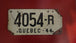1944 Quebec licence plate Vintage Masonite Quebec R licence plate . Wa
A rare find for a Quebec 1944, 4 digits and a letter .
Makes it more valuable but condition affect value, priced accordingly
Vintage 1944 Quebec licence plate Chas Vintage Shop1944 Quebec licence plate Vintage Masonite Quebec