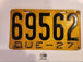 1927 Quebec licence plate - Vintage licence plate Vintage Quebec licen1927 Quebec Licence plateNO rustwas touched up on first numbre (6 - as shown in picture)Black paint ( letters) are very goodPlate is flat and straightShort version (Chas Vintage Shop1927 Quebec licence plate - Vintage licence plate Vintage Quebec licence plate