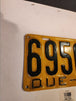 1927 Quebec licence plate - Vintage licence plate Vintage Quebec licen1927 Quebec Licence plateNO rustwas touched up on first numbre (6 - as shown in picture)Black paint ( letters) are very goodPlate is flat and straightShort version (Chas Vintage Shop1927 Quebec licence plate - Vintage licence plate Vintage Quebec licence plate