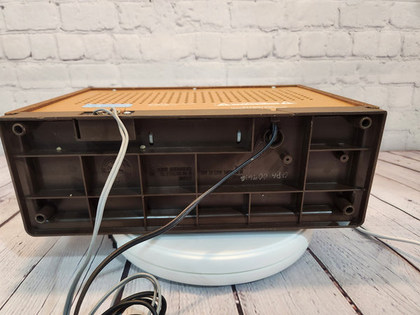 Sony vintage radio vintage sony am/fm radio model icf-9740w two band tVintage Sony AM/FM radio model ICF-9740W two band table top faux walnut woodmade in the 1970s- Works great !There is a brake in the plastic frame under the radio.A rChas Vintage ShopSony vintage radio vintage sony