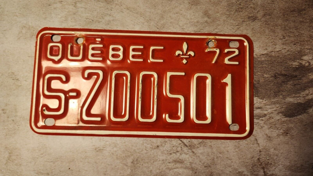 1972 quebec licence plate  1972 quebec snowmobile licence plate vintagVintage 1972 Quebec licence plate, perfect for collectors of automobilia and transportation memorabilia. This snowmobile plate was manufactured in Canada and is a grChas Vintage Shop1972 quebec licence plate 1972 quebec snowmobile licence plate vintage quebec