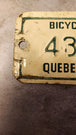 1963 quebec licence plate  vintage 1963 quebec city bicycle  licence pVintage 1963 Quebec bicycle licence plate featuring the city of Québec This very rare piece of bicycle history in Quebec is perfect for collectors and enthusiasts alChas Vintage Shop1963 quebec licence plate vintage 1963 quebec city bicycle licence plate