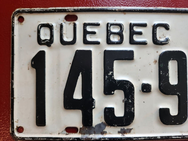 Quebec 1942 licence plate - vintage quebec car licence plateVintage Quebec car licence plate from 1942. This authentic license plate from Quebec is a perfect addition to your collection of automobilia and transportation memorChas Vintage ShopQuebec 1942 licence plate - vintage quebec car licence plate