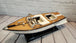 Vintage riviera speed boat model vintage 1930's design .large vintage This vintage wooden boat model is the perfect addition to any nautical-themed decor. With a length of 20 inches, width of 6.5 inches, and weight of 4 lbs, it is a stChas Vintage ShopVintage riviera speed boat model vintage 1930'