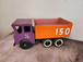 Vintage hand made wood and metal dump truck from 1966This vintage dump truck is a unique find for any collector or lover of handcrafted toys. Made of wood and metal, this truck was hand made in Canada in 1966. It is reChas Vintage ShopVintage hand made wood