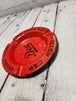 Vintage dow brewery porcelain  ashtray dow double stout old stock yellThis vintage Dow brewery red porcelain over steel ashtray is a must-have for collectors of breweriana. Made in Canada, it features the logos of DOW Double Stout, OldChas Vintage ShopVintage dow brewery porcelain ashtray dow double stout