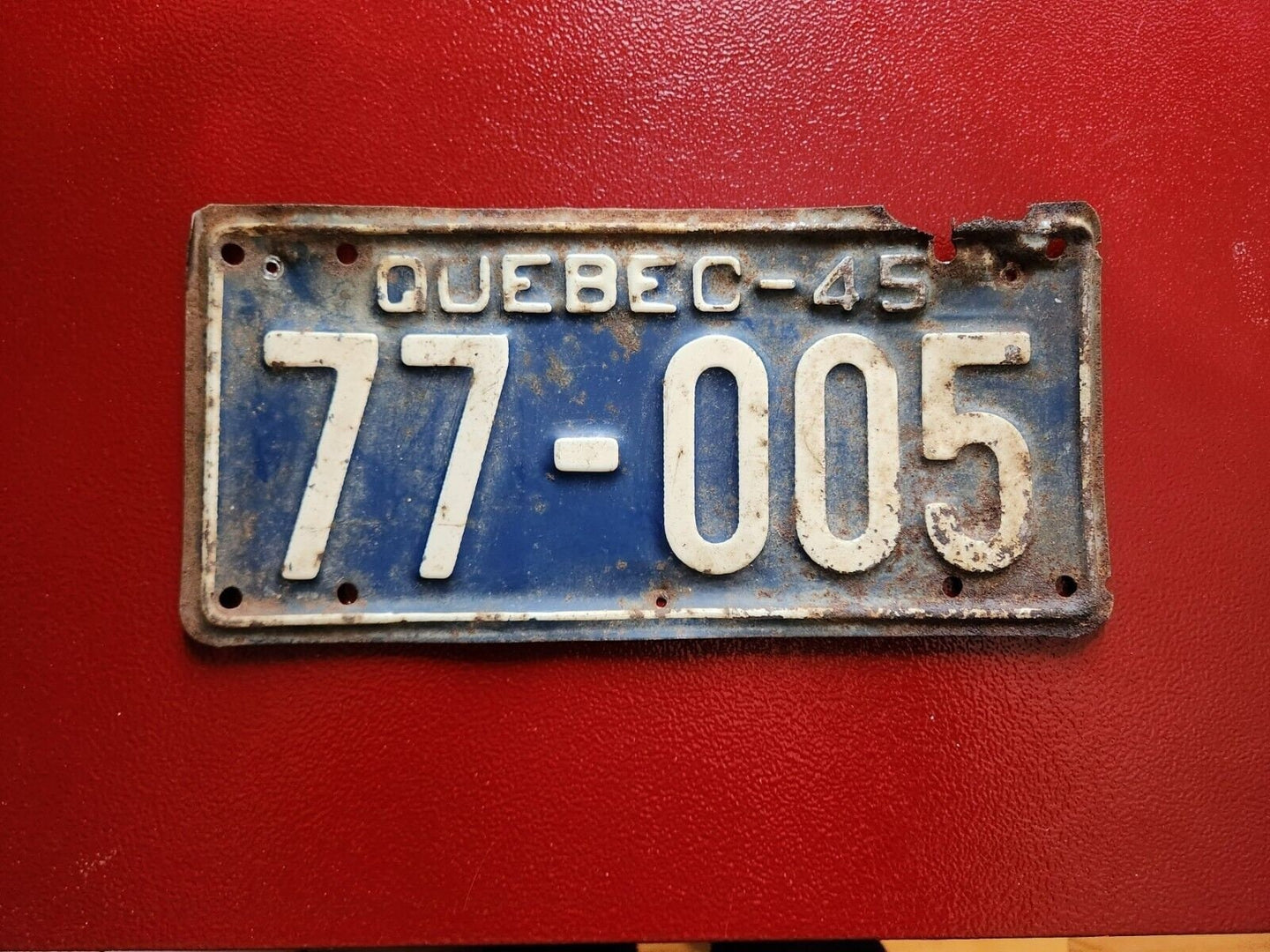 1945 quebec car licence plate vintage quebec car licence plate - greatVintage 1945 Quebec car licence plate with a great patina! This authentic piece of Quebec automotive history is a must-have for any collector of automobilia. Made inChas Vintage Shop1945 quebec car licence plate vintage quebec car licence plate - great patina