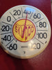 Ski doo vintage round advertising thermometer - bombardier vintage advThis vintage Ski Doo advertising thermometer from the 1960s is a perfect addition to any collection of vintage ski doo Bombardier memorabilia. The round thermometer Chas Vintage ShopSki doo vintage round advertising thermometer - bombardier vintage advertizing