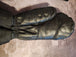 Vintage bombardier skidoo leather mittens 1970’s insulated  smallThese Vintage Skidoo leather Mittens from the 1970’s are great survivor collectable ski doo clothing / accessoriesStay warm on your next snowy adventure on your vinaChas Vintage ShopVintage bombardier skidoo leather mittens 1970’