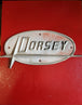 Vintage  Dorsey Satellite  semi trailer emblem in cast metalThese dorsey emblem are rare but this specific exemple ( with the satellite) is even harder to find !Vintage Dorsey Semi Trailer Emblem in cast metal . Good conditioChas Vintage ShopVintage Dorsey Satellite semi trailer emblem