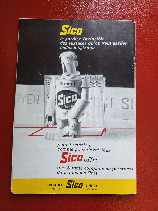 Quebec ace hockey club 1963 french program .vintage hockey memorabiliaQuebec Ace hockey club 1963 french program .Vintage hockey memorabilia HockeySports collectable hockey program from the 60'sAll original 1962-63 AHL Quebec Aces ProgChas Vintage Shopvintage hockey memorabilia hockey sports collectable hockey program