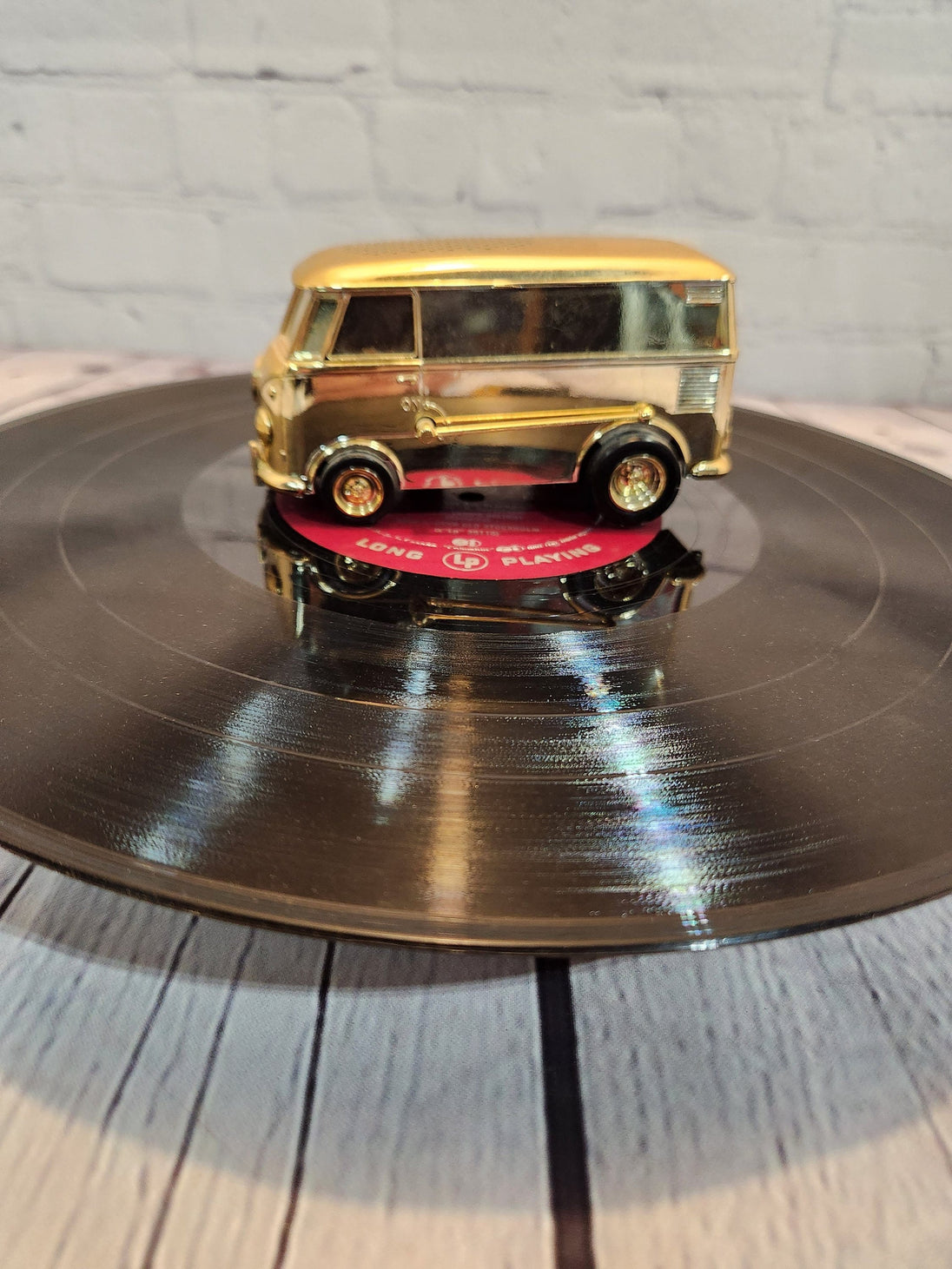 Tamco musical toy soundwagon rare gold edition vw bus record player coTamco Musical Toy Soundwagon Rare Gold Edition VW Bus Record Player Complete!Vintage Tamco Volkswagen record playerI bought this cute VW bus in the 80's Now is your Chas Vintage ShopTamco musical toy soundwagon rare gold edition vw bus record player complete