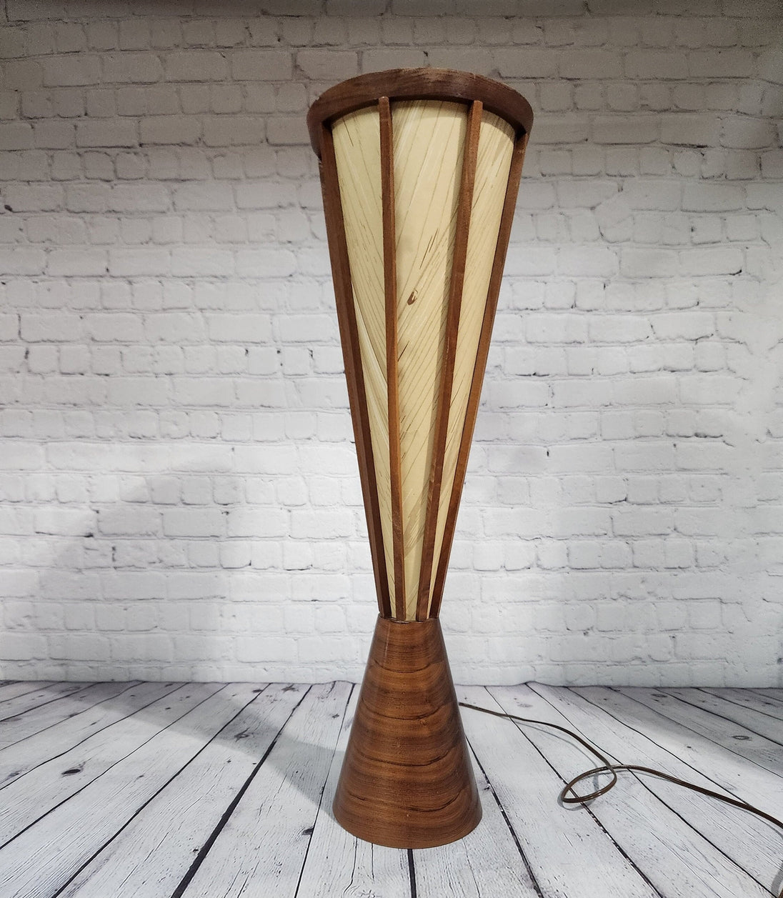 Mid century scandinavian style cone shape vintage lamp scandinavian laMid Century scandinavian style cone shape vintage lamp scandinavian lamp teakDanish style teak table lampThis beautiful table lamp is not signed. Only comparable areChas Vintage ShopMid century scandinavian style cone shape vintage lamp scandinavian lamp teak danish style teak table lamp