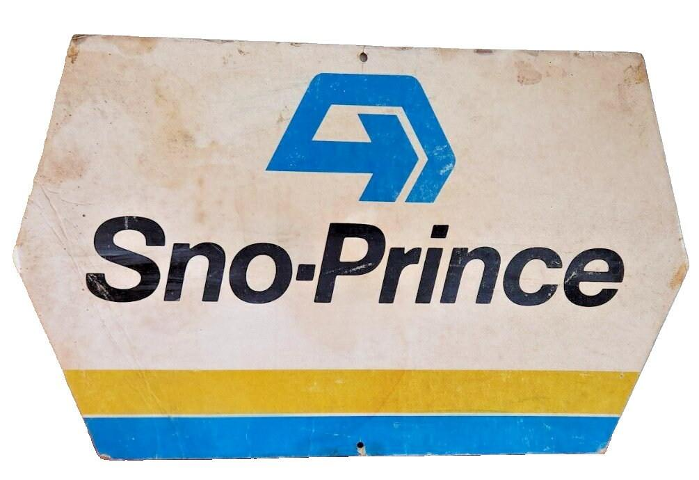 1970's sno prince  vintage cardboard dealer sign vintage snowmobile deThis vintage cardboard dealer sign from the 1970s features the iconic Sno Prince logo and is a must-have for collectors of gas and oil memorabilia. The multi-coloredChas Vintage Shopsno prince vintage cardboard dealer sign vintage snowmobile dealer sign