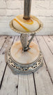 Mid century modern standing ashtray ashtray made in 50's  vintage chroMid century modern standing Ashtray made in the 50'smetal Vintage standing ashtray with 2 beautiful marble rings Art deco ashtrayThis ashtray has a very elegant shapChas Vintage Shop2 beatutiful marble rings art deco ashtray