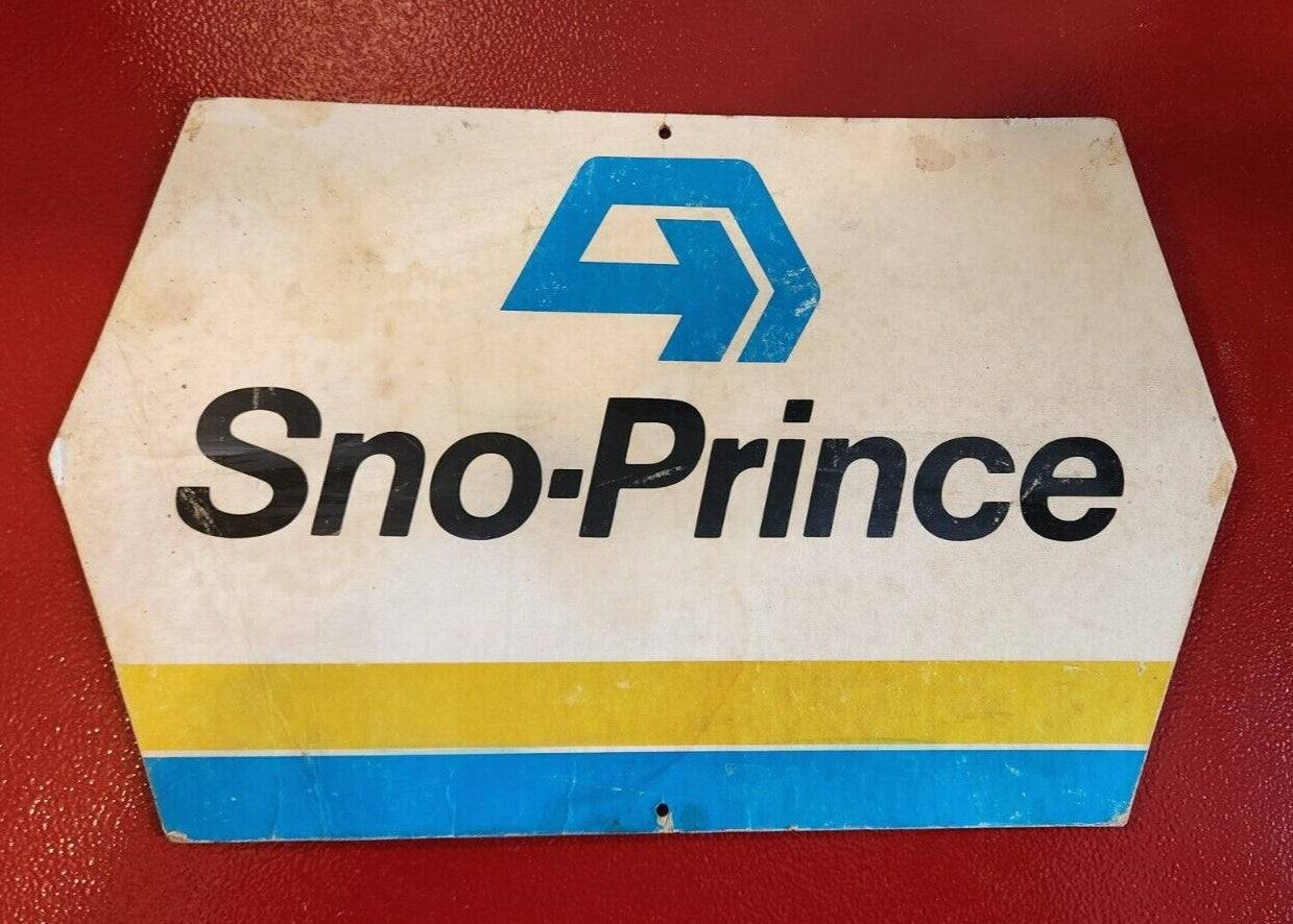 1970's sno prince  vintage cardboard dealer sign vintage snowmobile deThis vintage cardboard dealer sign from the 1970s features the iconic Sno Prince logo and is a must-have for collectors of gas and oil memorabilia. The multi-coloredChas Vintage Shopsno prince vintage cardboard dealer sign vintage snowmobile dealer sign