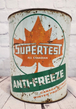 Vintage supertest anti freeze  1 gallon can   Vintage canadian SuperteThis vintage Supertest anti-freeze 1 gallon can is a must-have for any collector of gas and oil memorabilia. Made in Canada, this original and authentic can featuresChas Vintage ShopVintage supertest anti freeze 1 gallon