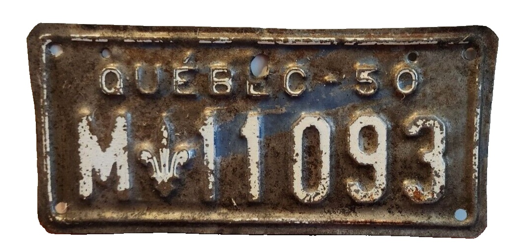 1950 quebec licence plate  1950 Quebec snowmobile licence plate vintagVintage 1950 rare  Quebec Motorcycle  licence plate, perfect for collectors of automobilia and transportation memorabilia. This snowmobile plate was manufactured in Chas Vintage Shop1950 quebec licence plate 1950 Quebec snowmobile licence plate vintage quebec