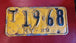 1929 New York licence plates Vintage New York licence plate from 1929 This vintage New York licence plate from 1929 features a low number and is a unique addition to any collection.
 Made in the United States, this piece of automobiliaChas Vintage ShopYork licence plates Vintage