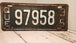 Pair fo 1935 Quebec licence plates Vintage Quebec licence plates pair Vintage collectors' item: 1935  pair of Quebec licence plate  97958These authentic plates are a piece of Canadian history, perfect for any collector or enthusiast ofChas Vintage ShopPair fo 1935 Quebec licence plates Vintage Quebec licence plates pair