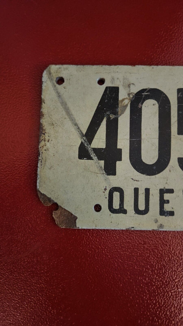 1944 Quebec licence plate Vintage Masonite Quebec R licence plate . Wa
A rare find for a Quebec 1944, 4 digits and a letter .
Makes it more valuable but condition affect value, priced accordingly
Vintage 1944 Quebec licence plate Chas Vintage Shop1944 Quebec licence plate Vintage Masonite Quebec