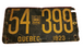 WOW 1923 Quebec antique  licence plate . Plaque immatriculation  du QuThis antique 1923 Quebec licence plate is a rare and valuable find for collectors of Canadian automobilia.1923 is showcasing Quebec coat of arms , the only year. VisChas Vintage ShopWOW 1923 Quebec antique licence plate